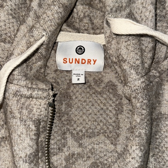 Sundry Size 2 hoodie sweatshirt - Picture 3 of 4